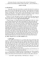 SKKN Rèn luyện ý thức bảo vệ môi trường cho Học sinh lớp 10 thông qua bài                   “ Nguyên tắc hoạt động của động cơ nhiệt và máy lạnh” – Vật lí 10 Nâng cao