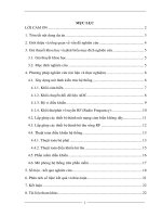 Xây dựng dựng hệ thống cảnh báo cháy dùng công nghệ cảm biến không dây