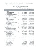Báo cáo tài chính ngân hàng thương mại cổ phần công thương việt nam 2012 q4 hopnhat 