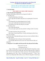 BAI DU THI VAN DUNG KIEN THUC LIEN MON GIAI QUYET CAC TINH HUONG TIEN