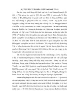 Sự tiếp xúc văn hóa Việt nam   Pháp