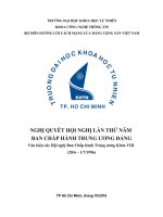 Nghi quyết TW 5 khóa VIII