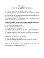 CHuẩn đầu ra ngành công nghệ kĩ thuật hoá học (Trường đại học sư phạm kĩ thuật TP.HCM) 