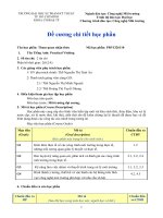 Đề cương chi tiết môn học Tham quan nhận thức môi trường (Trường đại học sư phạm kĩ thuật TP.HCM)