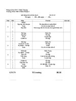 Giáo án lớp 3 TUAN 27,28,29,30