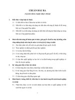 CHuẩn đầu ra ngành công nghệ thực phẩm (Trường đại học sư phạm kĩ thuật TP.HCM) 