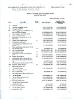 Báo cáo tài chính ngân hàng thương mại cổ phần công thương việt nam 2011 q3 hopnhat 