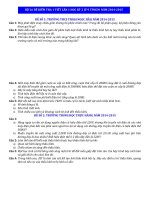 26 đề 1 tiết HKII vật ly 9