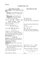 BÀI LUYỆN TẬP TIẾNG VIỆT 1 TIẾT 65