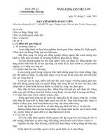 Copy of MẪU BẢN KIỂM ĐIỂM ĐẢNG VIÊN CUOI NAM (DAI)