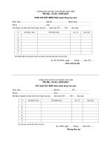 Đơn xin rút môn học (Trường đại học sư phạm kĩ thuật TP.HCM)