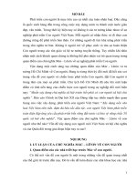 QUAN ĐIỂM CỦA TRIẾT HỌC MÁC – LÊNIN VỀ CON NGƯỜI VÀ VẤN ĐỀ XÂY DỰNG CON NGƯỜI MỚI VIỆT NAM XÃ HỘI CHỦ NGHĨA HIỆN NAY