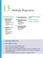  business statistic a first course 6e international edition pearson chapter 13 multiple regression 
