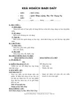 GIÁO ÁN THỦ CÔNG LỚP 1 TUẦN 1 CHUẨN