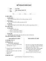 GIÁO ÁN ĐẠO ĐỨC LỚP 1 TUẦN 3 CHUẨN