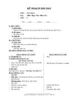 GIÁO ÁN ÂM NHẠC LỚP 1 TUẦN 3 CHUẨN