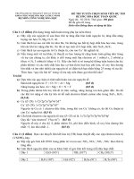 Đáp án đề thi olympic cấp trường (2016) (Trường đại học sư phạm kĩ thuật TP.HCM)