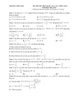 De on THPT 2017 so 11