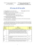 Đề cương chi tiết học phần Thực tập cơ khí cơ bản 2 (Trường đại học sư phạm kĩ thuật TP.HCM)