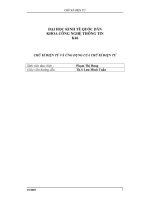 Đồ án chữ ký điện tử và ứng dụng của chử ký điện tử   ĐHKTQD