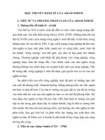 TÀI LIỆU THAM KHẢO   HỌC THUYẾT KINH tế CỦA a DAM SMIT