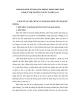 TÀI LIỆU THAM KHẢO   CHUYÊN đề KINH tế CHÍNH TRỊ SAU đại HỌC, BẢO đảm KINH tế CHO QUỐC PHÒNG TRONG điều KIỆN nước TA HIỆN NAY