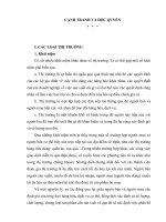 TÀI LIỆU THAM KHẢO   CHUYÊN đề KINH tế CHÍNH TRỊ SAU đại HỌC, CẠNH TRANH VÀ độc QUYỀN