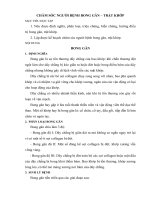 Bài giảng điều dưỡng ngoại khoa