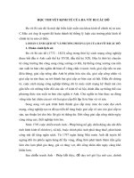 TÀI LIỆU THAM KHẢO   HỌC THUYẾT KINH tế CỦA đa VÍT RI CÁC đô