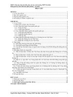 SKKN Giáo dục tình yêu biển, đảo cho học sinh trường THPT Gia Hội, thông qua bộ  môn Giáo dục Quốc phòng – An ninh