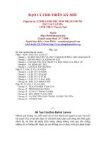 ĐẠO LÝ CHO THIÊN KỶ MỚI