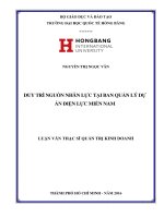 Duy trì nguồn nhân lực tại Ban Quản lý Dự án Điện lực miền Nam