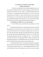 TÀI LIỆU THAM KHẢO   tư TƯỞNG về VAI TRÒ CỦA NHÀ nước TRONG nền KINH tế