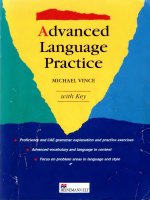 Advanced language practice  Michael vince