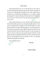 Đề xuất phương án quy hoạch bảo vệ và phát triễn bền vững rừng phòng hộ huyện duyên hải   tỉnh trà vinh 