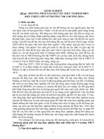 SKKN  Phương Pháp Giải Bài Tập Thực Nghiệm Điện Một Chiều Lớp 9 Ở Trường THCS Đường Hoa