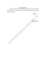 Nghiên cứu tính đa dạng thực vật thân gỗ tại khu bảo tồn thiên nhiên   văn hóa đồng nai 