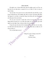 Đánh giá công tác xây dựng nông thôn mới tại xã sơn lộc huyện bố trạch tỉnh quảng bình giai đoạn 2013 2015 