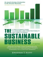 The sustainable business 2nd edition