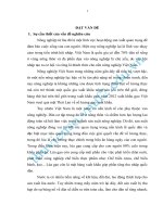 So sánh hiệu quả tài chính các mô hình sản xuất lúa tại quận ô môn, thành phố cần thơ 