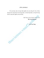 Giải pháp đẩy mạnh chuyển đổi cơ cấu cây trồng theo hướng sản xuất hàng hóa tại huyện đăk glong, tỉnh đăk nông 