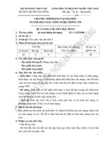 Đề cương chi tiết học phần An toàn thông tin mạng (Trường đại học Phương Đông)