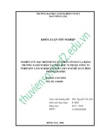 Nghiên cứu đặc điểm rừng tự nhiên núi đất lá rộng thường xanh nghèo tại tiểu khu 76 thuộc công ty TNHH MTV lâm nghiệp di linh làm cơ sở đề xuất biện pháp lâm sinh 