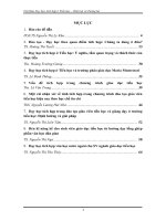 Báo cáo Hội thảo Dạy học Tích hợp ở Tiểu học – Hiện tại và Tương lai