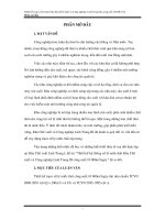 Đồ án Thiết kế trạm xử lý nước thải Khu Chế Xuất và Công nghiệp  Linh Trung III, công suất 10 000 m3d