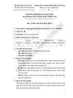 Đề cương chi tiết học phần Công nghệ phát thanh truyền hình số (Trường đại học Phương Đông)