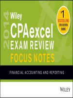 2014 WILEY CPA excel focus notes financial accounting 