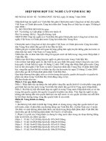 Hiệp định hợp tác nghề cá ở vịnh bắc bộ 