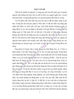 Đánh giá công tác chuyển nhượng quyền sử dụng đất đai của 5 xã trên địa bàn huyện trảng bom, tỉnh đồng nai giai đoạn từ năm 2011 đến 2015 