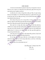 Đánh giá công tác thực hiện chương trình nông thôn mới tại xã lộc ngãi, huyện bảo lâm, tỉnh lâm đồng giai đoạn 2010 2015 